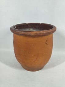 Large Redware Storage Jar
