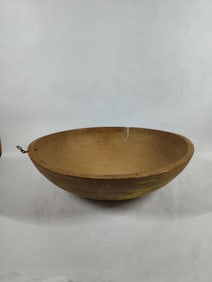 Large Wooden Dough Bowl