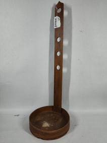 Shaker Standing Hurricane Candle Stand