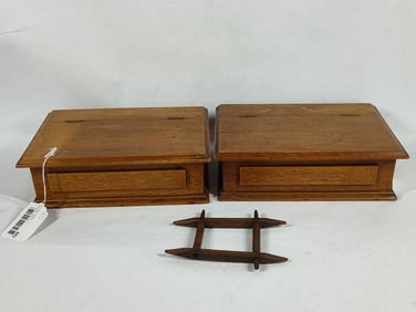Pair of Victorian Dresser Boxes