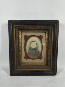 Victorian Framed Portrait of a Child