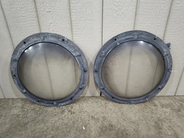 Lot of 2 Ship Port Hole Windows