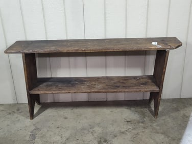 Primitive Crock Bench