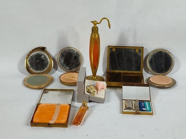 1920-1940s LAdies Compacts and Perfumes