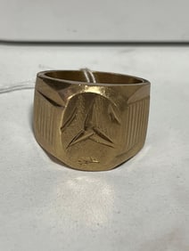 18K Gold Men?s Ring