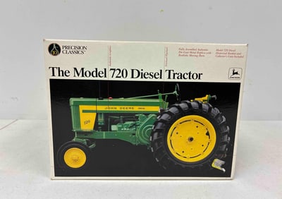 Ertl John Deere HD Precision Classic No. 10 Model 720 WF Diesel Tractor Collector Edition