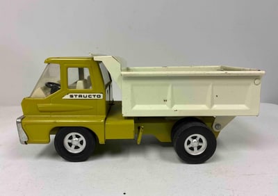 Structo Vintage Pressed Steel Dump Bed Truck