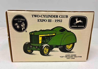 Ertl John Deere 620 Orchard Tractor Two Cylinder Club Expo III 1992