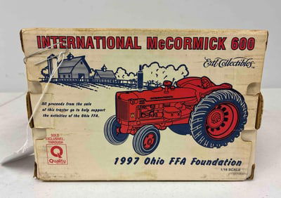 Ertl International McCormick 600 WF 1997 Ohio FFA Foundation Tractor