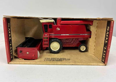 Ertl International Axial Flow Combine Farm Implement Blue Print Replica