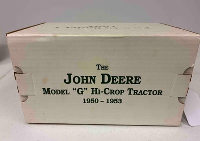 Ertl John Deere Model G Hi-Crop WF 1997 Two Cylinder 7 Club Special Collector Edition Tractor