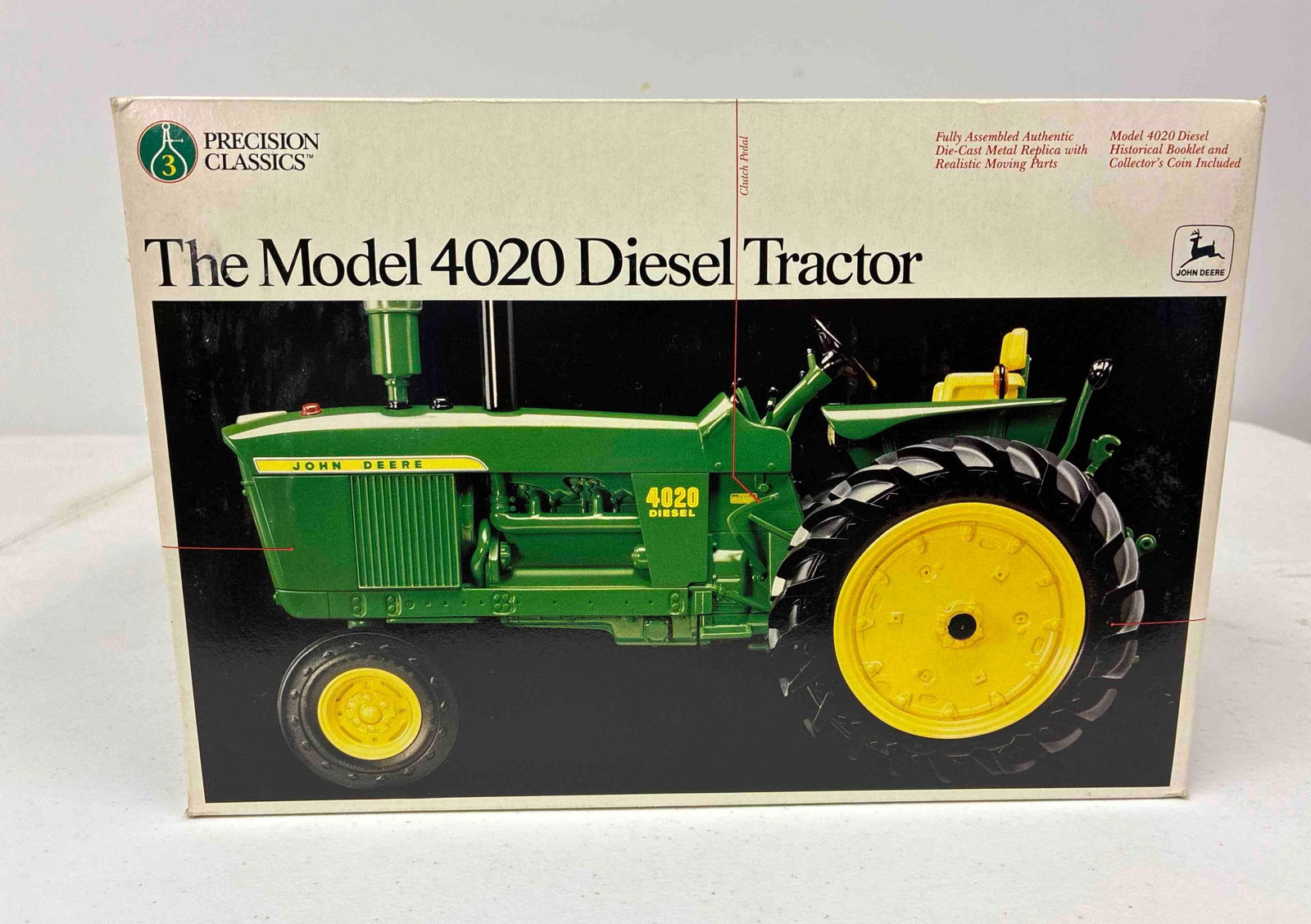 Ertl John Deere Model 4020 NF HD Diesel Tractor Precision Classics No. 3: Stock no. 5638 1/16 scale?