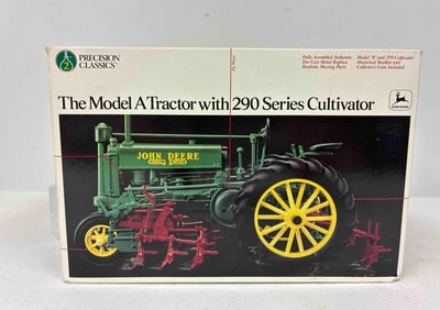 Ertl John Deere Model A NF HD Tractor w/ 290 Series Cultivator Precision Classic No. 2