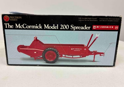 Ertl McCormick Model 200 Farm Implement Spreader Attachment Precision Series No. 9 HD