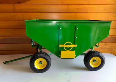 Custom John Deere Pedal Tractor Gravity Farm Wagon