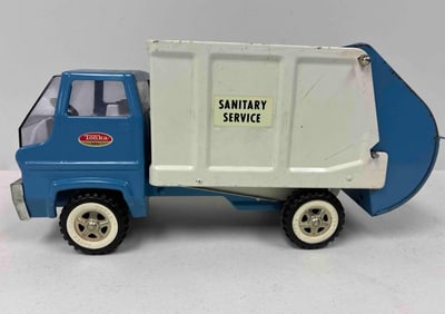 Vintage Tonka Steel Sanitary Service Dump Truck