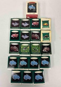 Hallmark Kiddie Car Classics Miniature Pedal Car Ornament Lot of 20