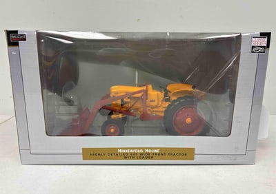 Spec Cast Minneapolis Moline Tractor with Loader