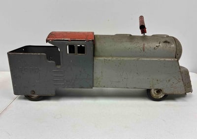 Marx Ridem Pressed Steel Locomotive