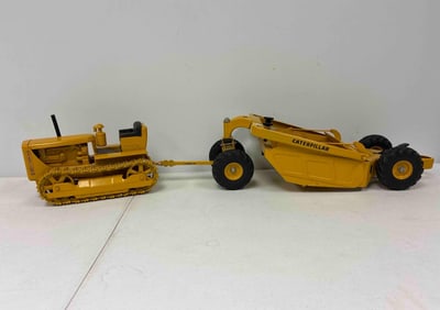 Caterpillar D6 w Earth Scraper