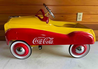 Gearbox Coca-Cola Limited Edition Model Pedal Car Reproduction