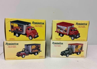 First Gear Remington Shur Shot Serialized Game Bird Series Delivery Vans Inc, 1st, 4th, 5th and 6th