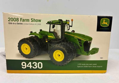 Ertl John Deere 9430 Special Edition 2008 Farm Show 10th in Series Serialized Limited Edition