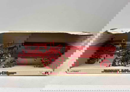 Ertl Farmall F-20 Steel Wheel NF Tractor and Gravity Wagon Set: Stock no. 4227 1/16 scale?
