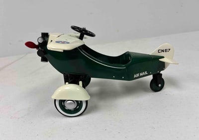 Kiddie Car Classics 1953 Murray Steelcraft CN67 Air Mail Pedal Car Plane