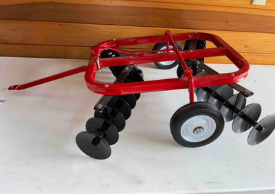 Farm Tractor DIsc Harrow/ Pedal Tractor Pull along Transport Disc