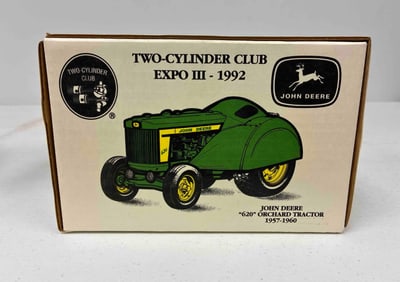 Ertl John Deere 620 Orchard Tractor Two Cylinder Club Expo III 1992