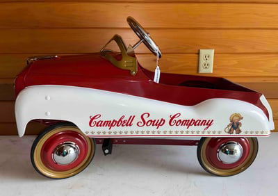 Gearbox Campbell Soup Company Reproduction Coupe Pedal Car