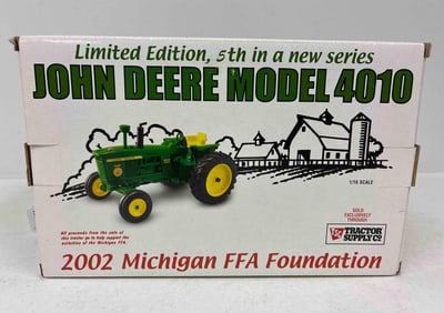 Limited Edition Michigan FFA JD 4010