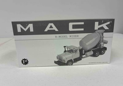 First Gear Mooseheart Model R Mack Mixer Truck HD