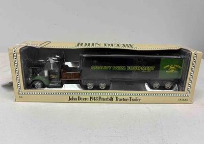 Ertl John Deere 1948 Peterbilt Tractor Trailer Promo Model