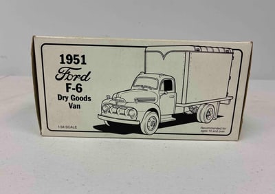 First Gear Precision Series Auto Value Parts 1951 Ford F6 Dry Goods Van