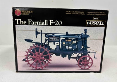 Ertl Farmall F-20 Steel Wheel Precision Series No. 3 HD Tractor