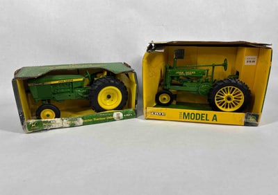 John Deere Model A and 2440