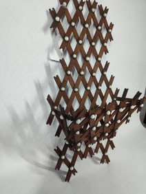 Victorian Walnut Wall Pocket