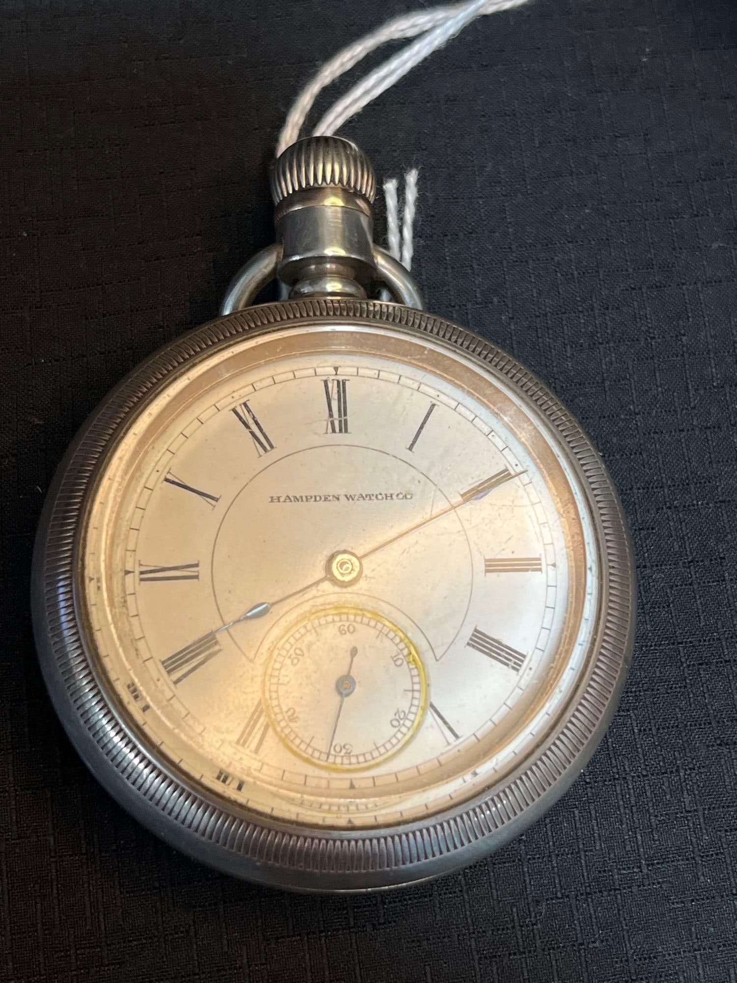 Hampden Watch Co 11 J Pocket Watch (1 of 5)