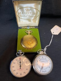 NAWCC, Trident, and Majestime Pocket Watches