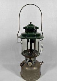 1948 Nickel Coleman 220 D Double Mantle Lantern