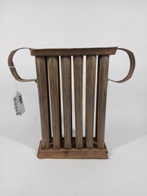 Primitive Tin 12 Hole Handled Candle Mold