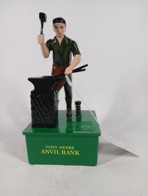 John Deere 1994 Bucks w/ Anvils Mechanical Collector Edition Coin Bank