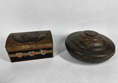 Tin Decorated Chocolate Boxes