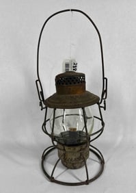 NYC Rail Road Adlake Lantern