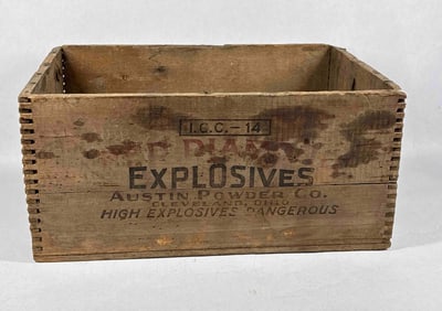 Red Diamond Explosives Crate