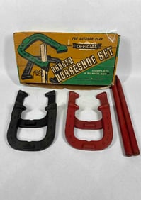 Official Rubber Horseshoe Set