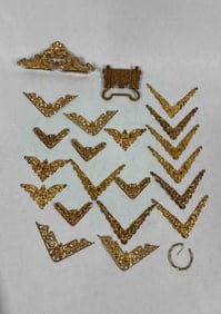 Decorative Embossed Filigree Trim