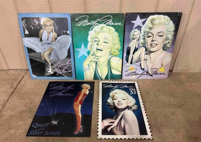 Marilyn Monroe Tin Signs